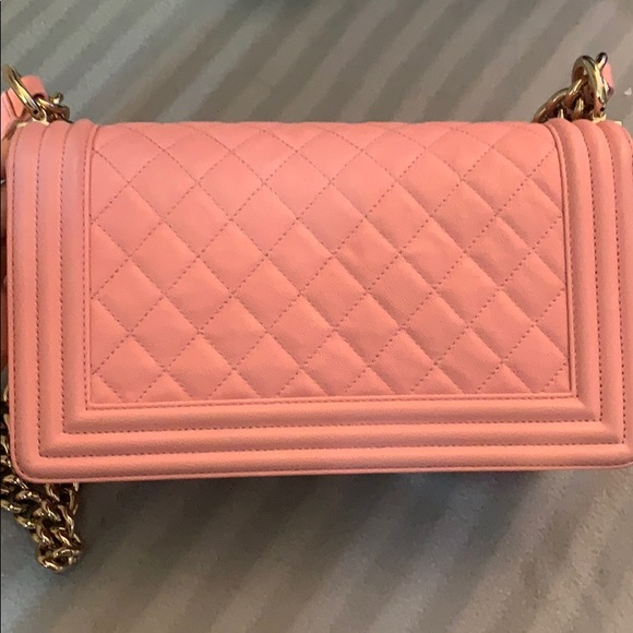 Chanel Boy Pink Caviar 19S Old Medium - Picture 4 of 14